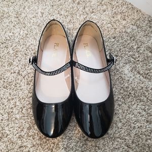 Children's Place Black Patent Dressy Flats